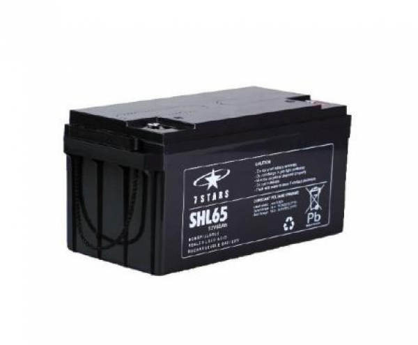 Baterie / acumulator UPS 65 Ah 7STARSDisponibil pe endress-generatoare.ro cu garantie inclusa.