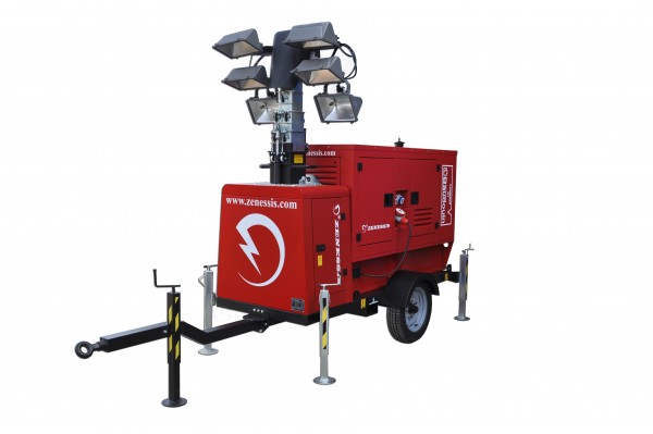 Turn de iluminat [8 - 20 kva] si inaltime catarg 9 mDisponibil pe endress-generatoare.ro cu garantie inclusa.