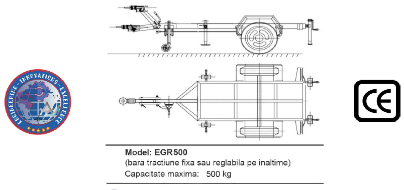 Remorca EGR 500